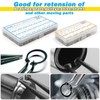 Medoon 800Pcs C-Clip External Retaining Rings Snap Rings Assortment Kit
