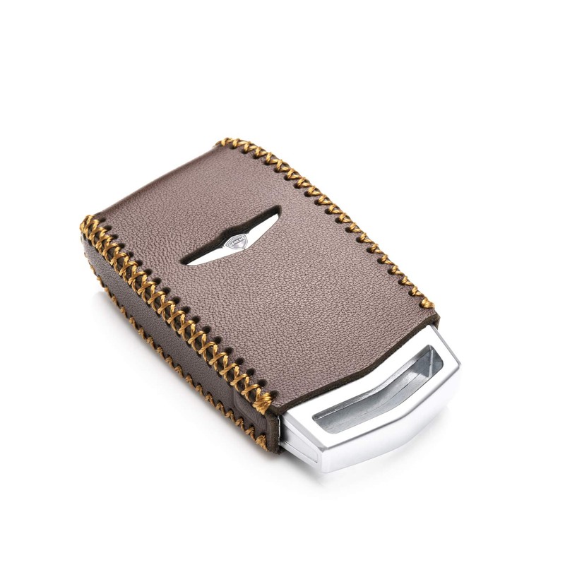 Vitodeco Genuine Leather Smart Key Fob Case Cover Protector with