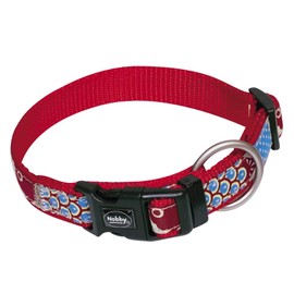 Nobby Collar Style, Red, L: 15-21 cm, W: 10 mm, Pack of 1