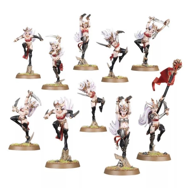 Games Workshop 10x Witch Aelves Sisters of Slaughter Daughters Khaine