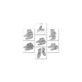 Butterick Patterns B5233 Historical Footwear