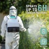 HAUSHOF 4 Gal Battery Powered Yard Sprayer Backpack Sprayer 4
