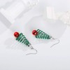 fdsmall Christmas Tree Dangle Earrings Star Ear Drop Stud Earrings