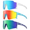 Fanshen Youth Baseball Sunglasses for Kids - Polarized Sunglasses Softball