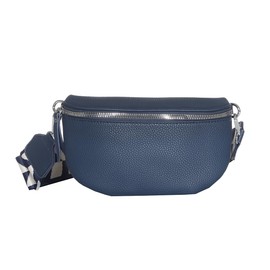 Bum Bag Women's Stylish Shoulder Bag Waist Bag Body Bag Belt Crossbody Bag Shoulder Bag with Adjustable Strap 25, blue, Belt bag