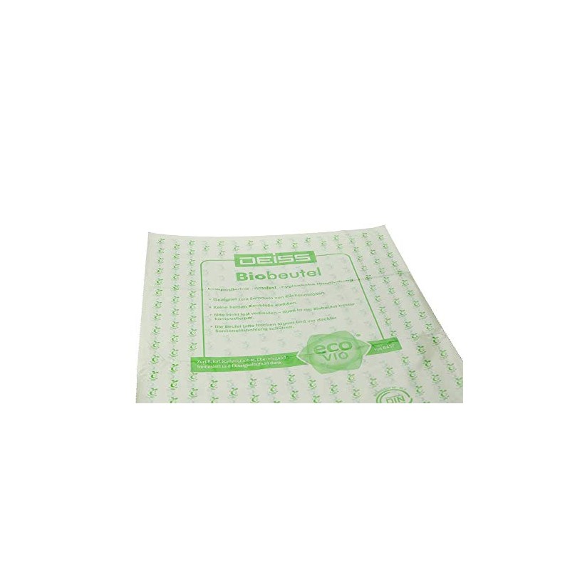 DEISS Bioline 18 Litre Biodegradable Bin Liners - Pack of