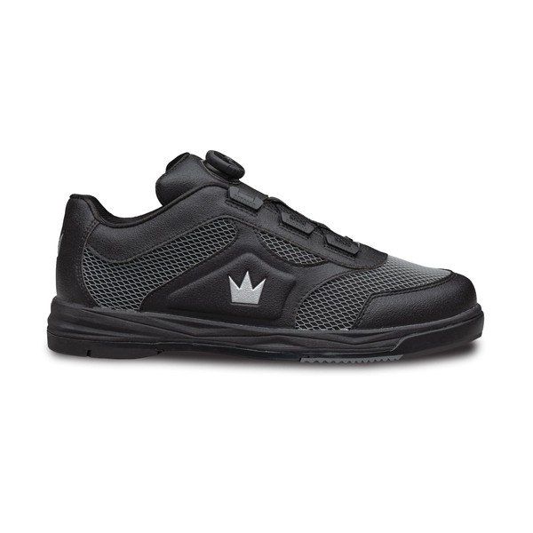 Brunswick Mens Fury Left Hand Bowling Shoes - Black 9