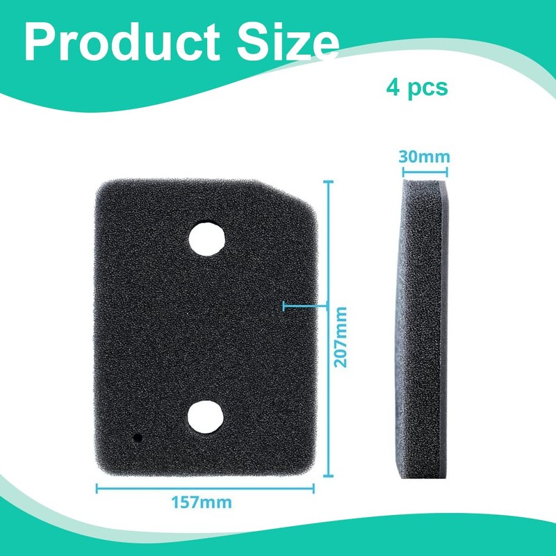 EIHI Set of 4 Dryer Filter Tumble Dryer Base Filter