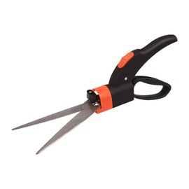 SZHDX Swivel Hedge Shears with 360 Degree Rotation -Harden Stainless Steel Blade Lawn Scissors-Professional Hand Grass Shear - Grass Trimming Shears for Garden - Auto Spring for Less Hand Fatigue