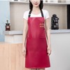 GEMBITYFUL Waterproof Aprons for Men Women with Large Pockets PU