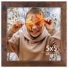 NDUFOA 5x5 Picture Frame, Rustic Square Frame Display 5x5 Photos,