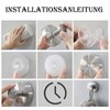 fufupaw Pack of 2 Suction Hooks, Suction Hooks, Suction Cup,