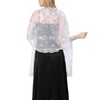 Ladiery Sequin Stars Moons Shawls and Wraps for Evening Dresses,Women