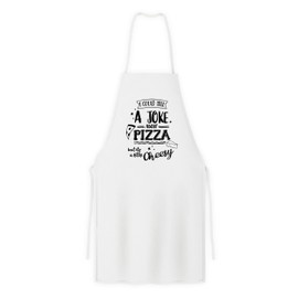 Pink Positive Dad Jokes Apron, Funny Gift for Him | Perfect Funny Gift for Father's Day, Gift for Him