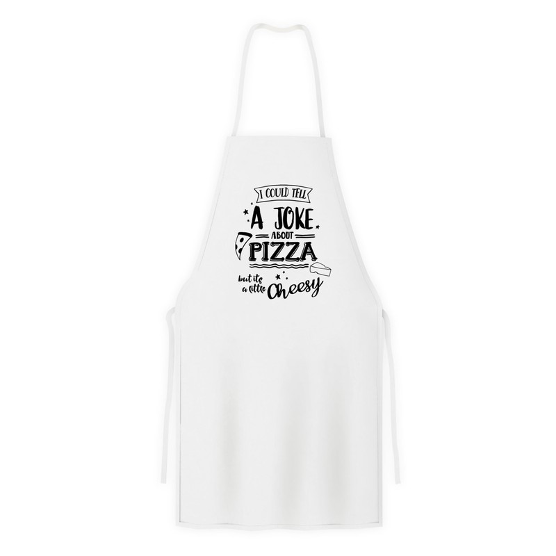 Pink Positive Dad Jokes Apron, Funny Gift for Him |