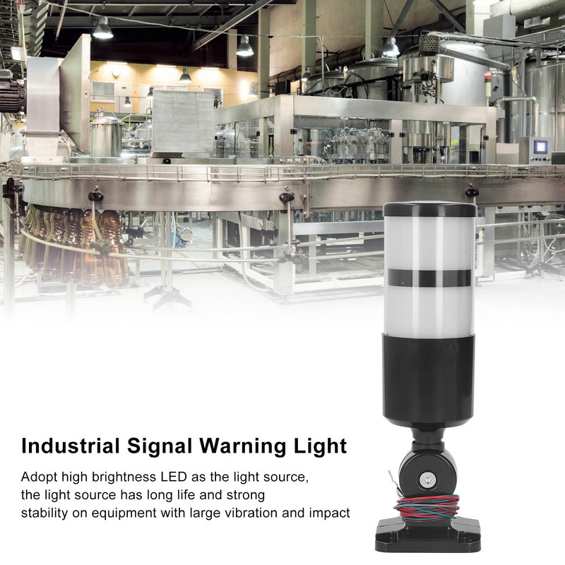 BERM LED Signal Tower Stack Light Industrial Warning Buzzer Column
