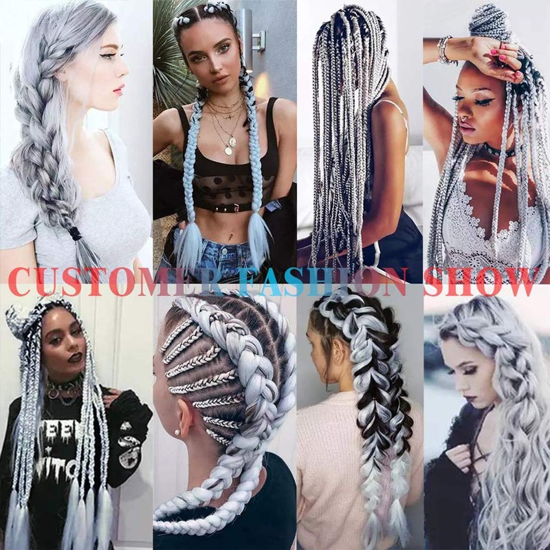 Braiding Hair Extensions Jumbo Braid Hair 24 Inch 1pc High