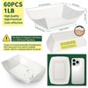 MotBach MotBach 60 Pack 1Lb Paper Food Boat Trays Disposable