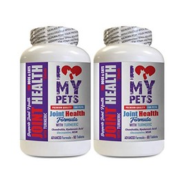Joint Treats for Cats - Pets Joint Health with Turmeric - Premium Ingredients - Healthy - glucosamine chondroitin for Cats - 2 Bottles (120 Treats)