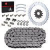 Heavy Duty O-Ring Drive Chain And Drive Sprockets Kit Compatible