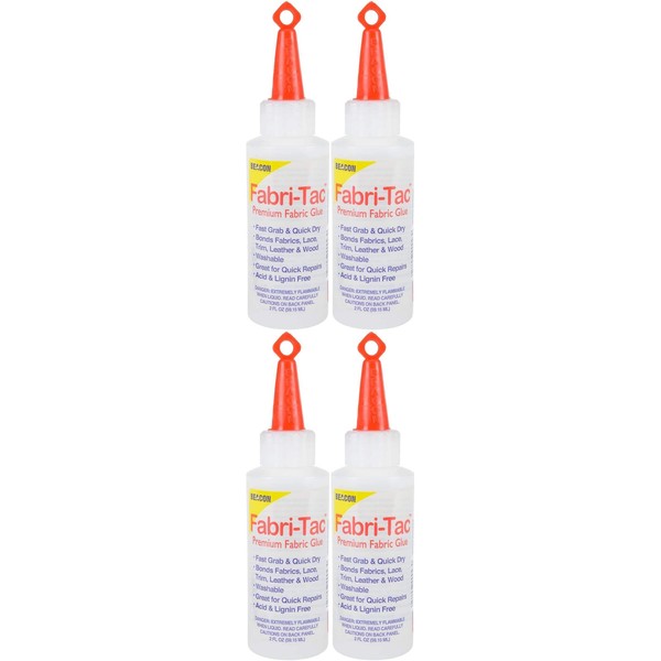 Beacon Fabri-Tac 2oz, 4 Pack
