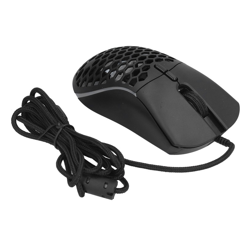 Wired Mouse RGB 7‑Button USB Port Hollow Ergonomic Gaming Office