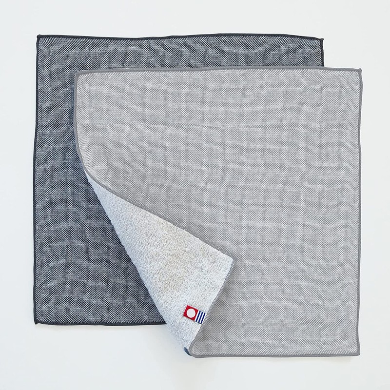 Imabari Towel Handkerchief, Imabari Iroha, Plain, 9.8 x 9.8 in.
