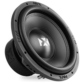 NVX VS Series 12-inch True 600 watt RMS Dual 2-Ohm Car Subwoofer Aluminum Shorting Ring