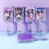 FEIFEI'S BOW Princess mermaid Hair Brush,Paddle Hairbrush for Girls Kids,Easily