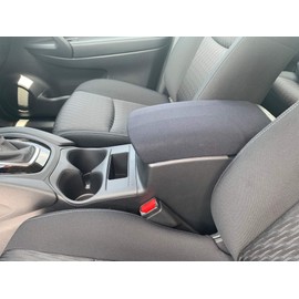 Auto Console Covers- Fits The Nissan Rogue 2007-2014 Center Console Armrest Cover Waterproof Neoprene Fabric (Black)