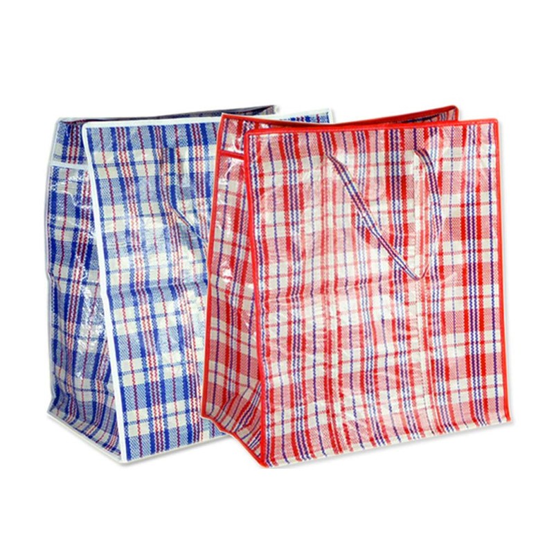 Large Tote Storage Bag Reusable Shopping Groceries Laundry Organizing Zipper