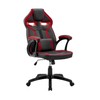 Aspect Adjustable Racing Gaming Chair in Black Faux Leather and
