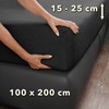 STUDIO Basic Terry Fitted Sheet 100 x 200 cm -
