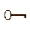Furniture Key Antique Style Furniture Burnished Replacement Key Blank Patina
