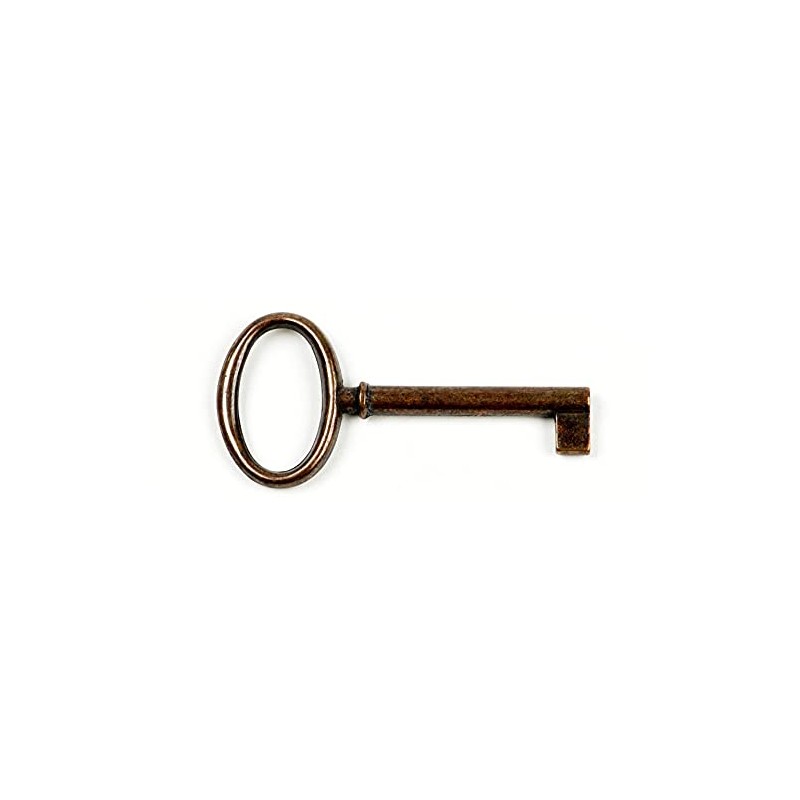 Furniture Key Antique Style Furniture Burnished Replacement Key Blank Patina