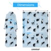 Solaris Wearable Cat Pattern Blanket with Sleeves, Super Soft Warm