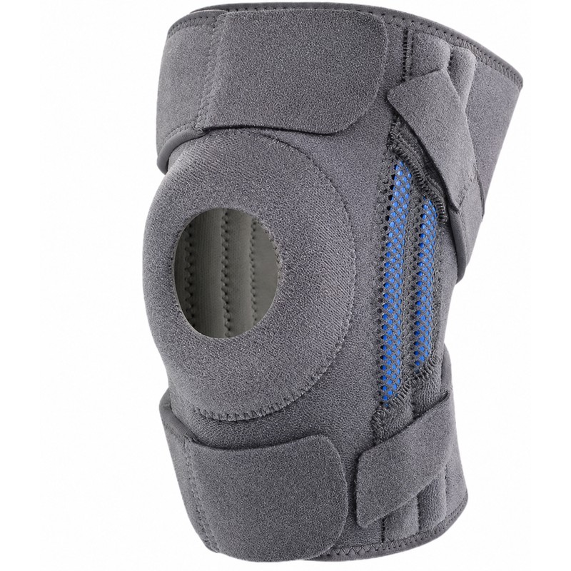 Knee Brace with Side Stabilizers for Sports Support – Adjustable