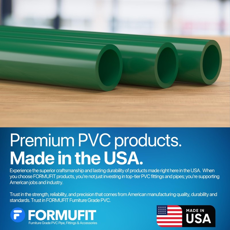 FORMUFIT PVC Pipe, 1-1/4" Size, (1.660" Actual OD) Sch 40