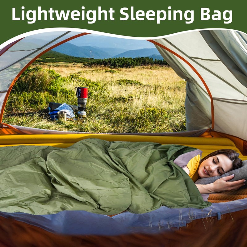 Ultralight Summer Sleeping Bag, 680 g, 190 x 75 cm,