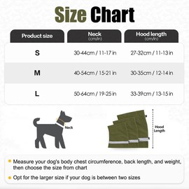 MiOYOOW Dog Earmuffs, Dog Snood, Noise Protection Dog Headgear with Reflective Strips, Dog Hearing Protection, Warm for Winter, Anxiety Relief