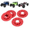 4pcs RC Brake Disc Aluminum Alloy Brake Caliper for 2.2