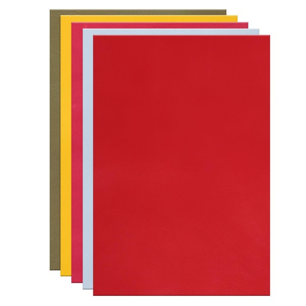 sourcing map Leather Scraps, 12 x 8 Inch Leather Pieces