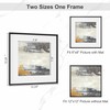 12x12 Metal Picture Frame, 12 x 12 Square Aluminum Photo