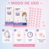 Parches Hidrocoloides Estrella Acne 2 Cajas 80 Pzs