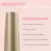 FUOTONBUTY Tape in Hair Extensions Human Hair Double Stitched Invisible