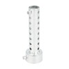 F FIERCE CYCLE 40mm Exhaust Pipe Baffle Stainless Steel Silver