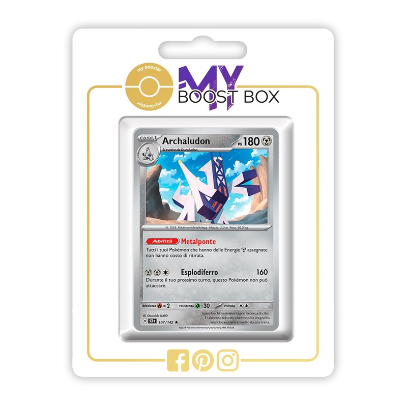 my-booster Pokémon Company SV07-IT24-MB-107, Multi-Colour