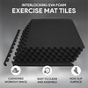 BalanceFrom Puzzle Exercise Mat – 6-Pc Interlocking Foam Tiles –