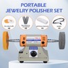 4" Jewelry Polisher - Adjustable Variable Speed Bench Buffer &