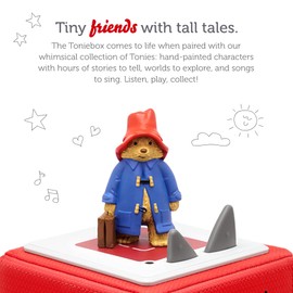 Tonies Paddington Bear Audio Toy Figurine from A Bear Called Paddington and Other Stories by Michael Bond, narrated by Celebrity Voices
